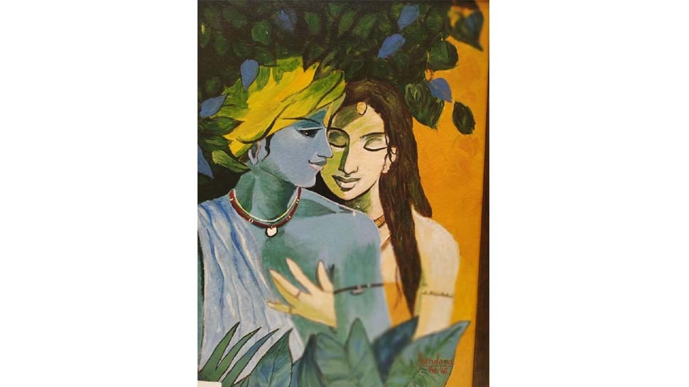 दीपक मकवाना ने पहचाना हुनर paintings by working women