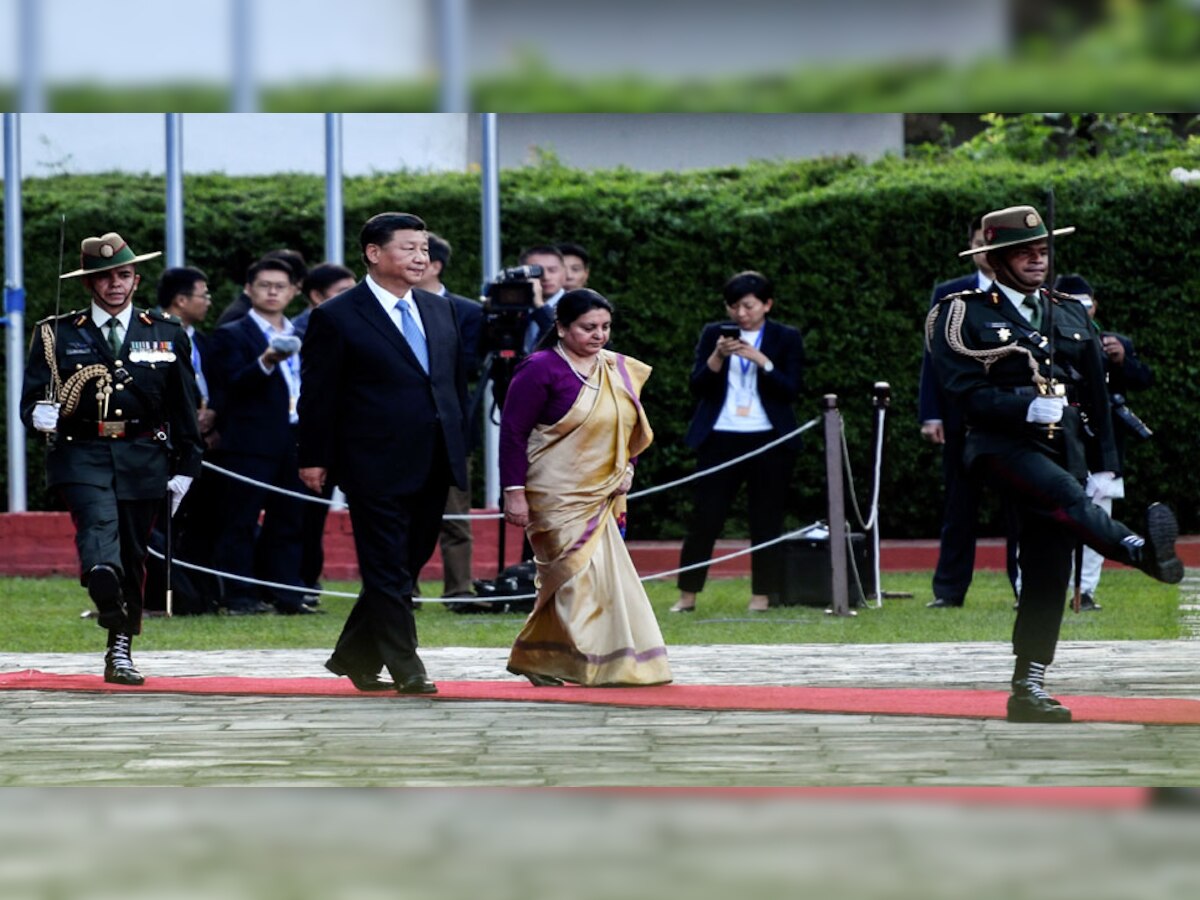 23 वर्षों के बाद नेपाल दौरे पर जाने वाले वह पहले चीनी राष्ट्रपति हैं (फोटो साभार - ANI)