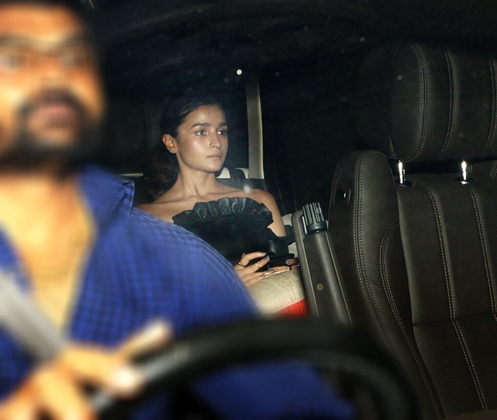 आलिया भट्ट Karan Johar's House