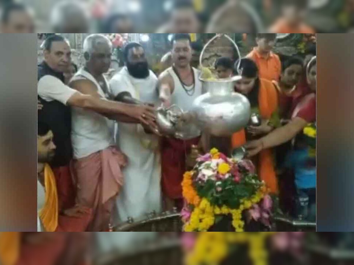 राम मंदिर के लिए महाकाल के दरबार में शुरू हुआ अभिषेक, निर्णय आने तक रोजाना होगी पूजा