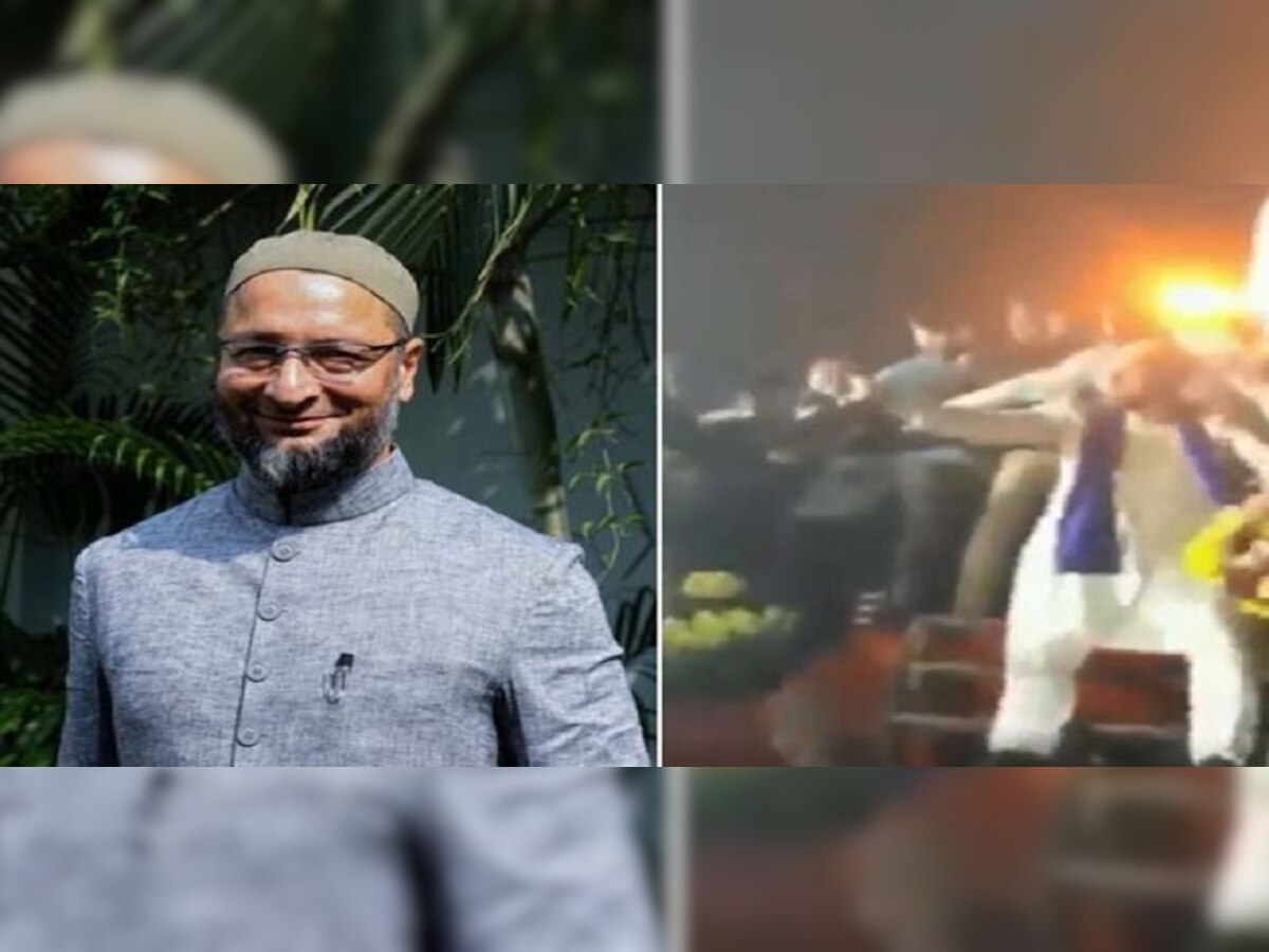owaisi performs a dance