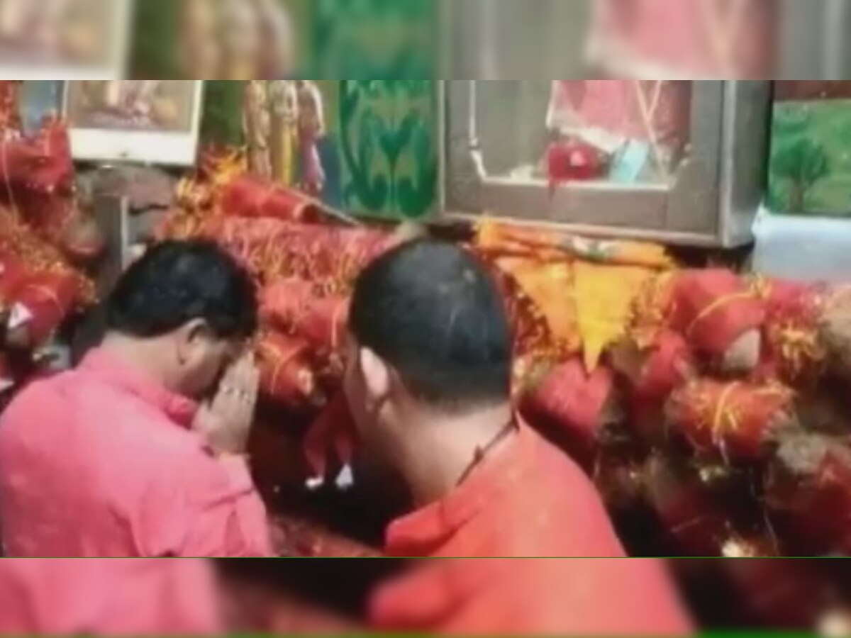 कैलाश चौधरी ने सालासर धाम में बालाजी के दर्शन किए.