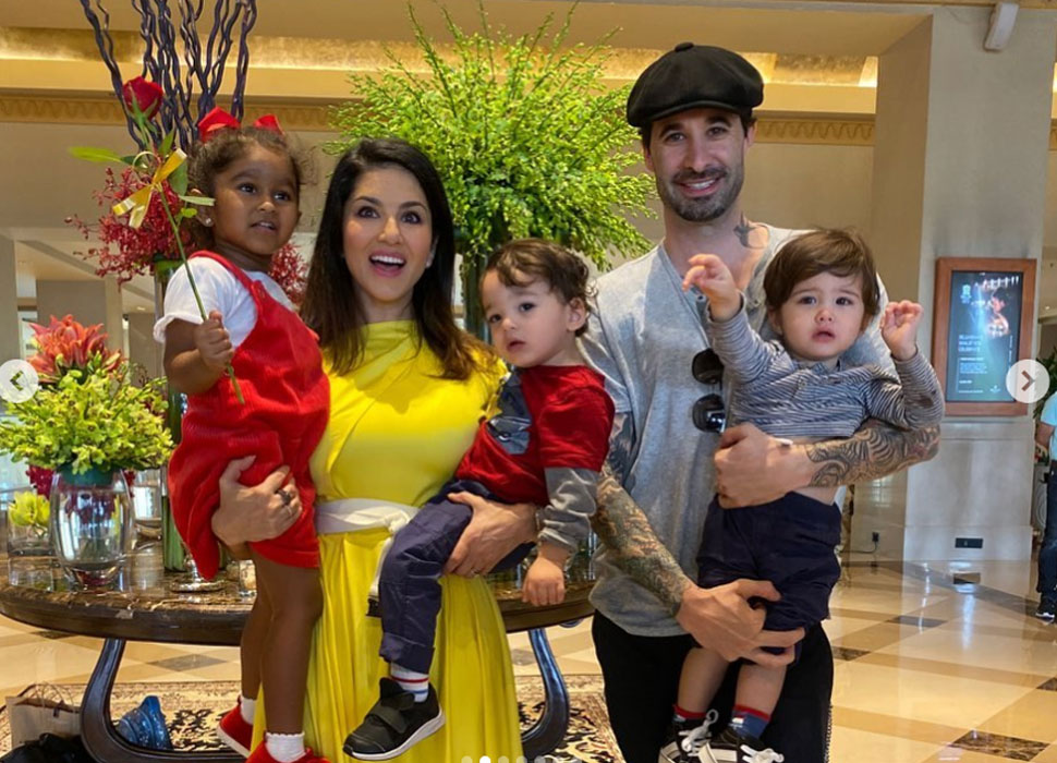 डेनियल का बर्थडे सेलीब्रेट किया Sunny Leone's love note for husband
