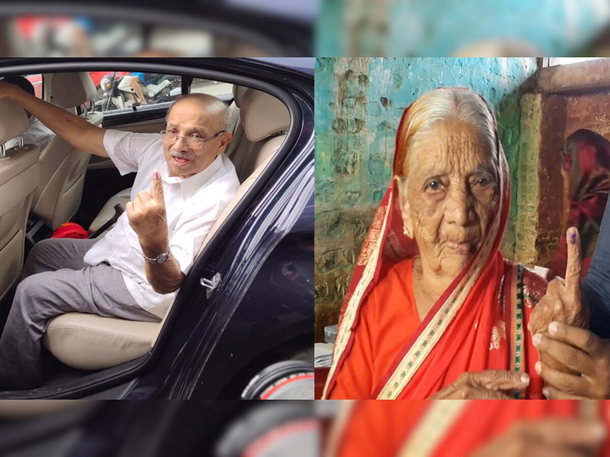 सांगली जिले के इस्लामपूर में 106 साल की बुजुर्ग महिला जरीना शेख ने मतदान किया. 91 साल के बुजुर्ग अनंत पालशेतकर ने मुंबई के ताडदेव इलाके में मतदान किया.