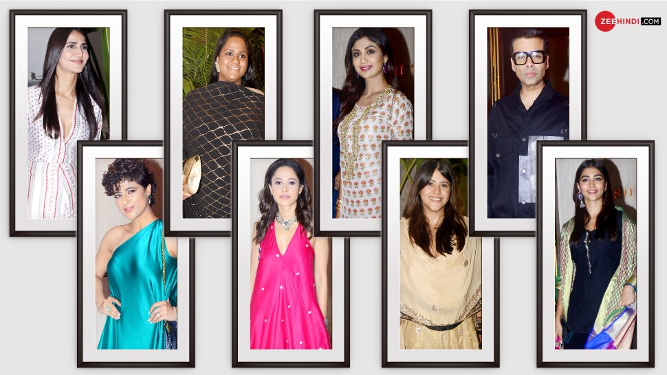 सेलेब्स का स्टाइलिश अंदाज Manish Malhotra's party