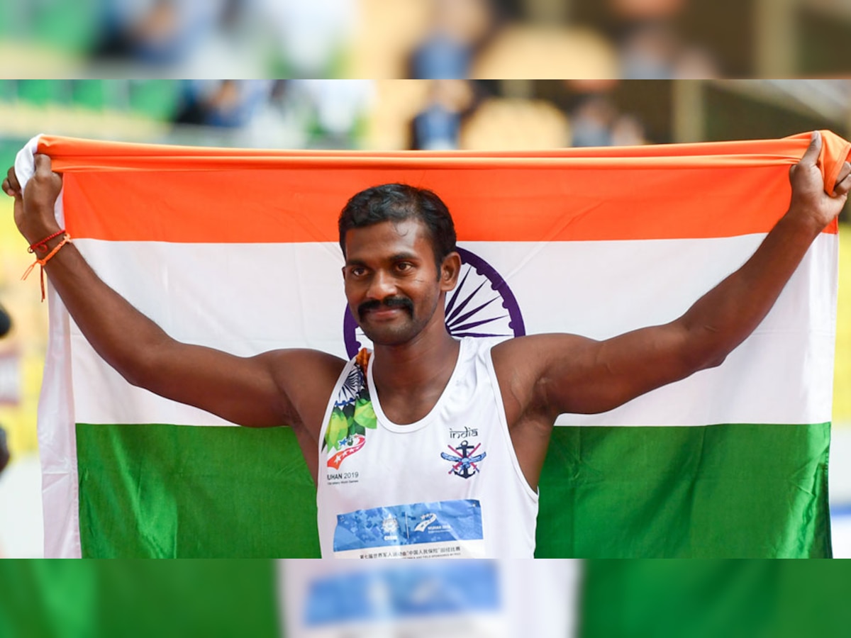 गुणसेकरन पैरा-एशियाई खेलों में भी भारत के लिए रजत और कांस्य पदक जीत चुके हैं (फोटो: IANS)