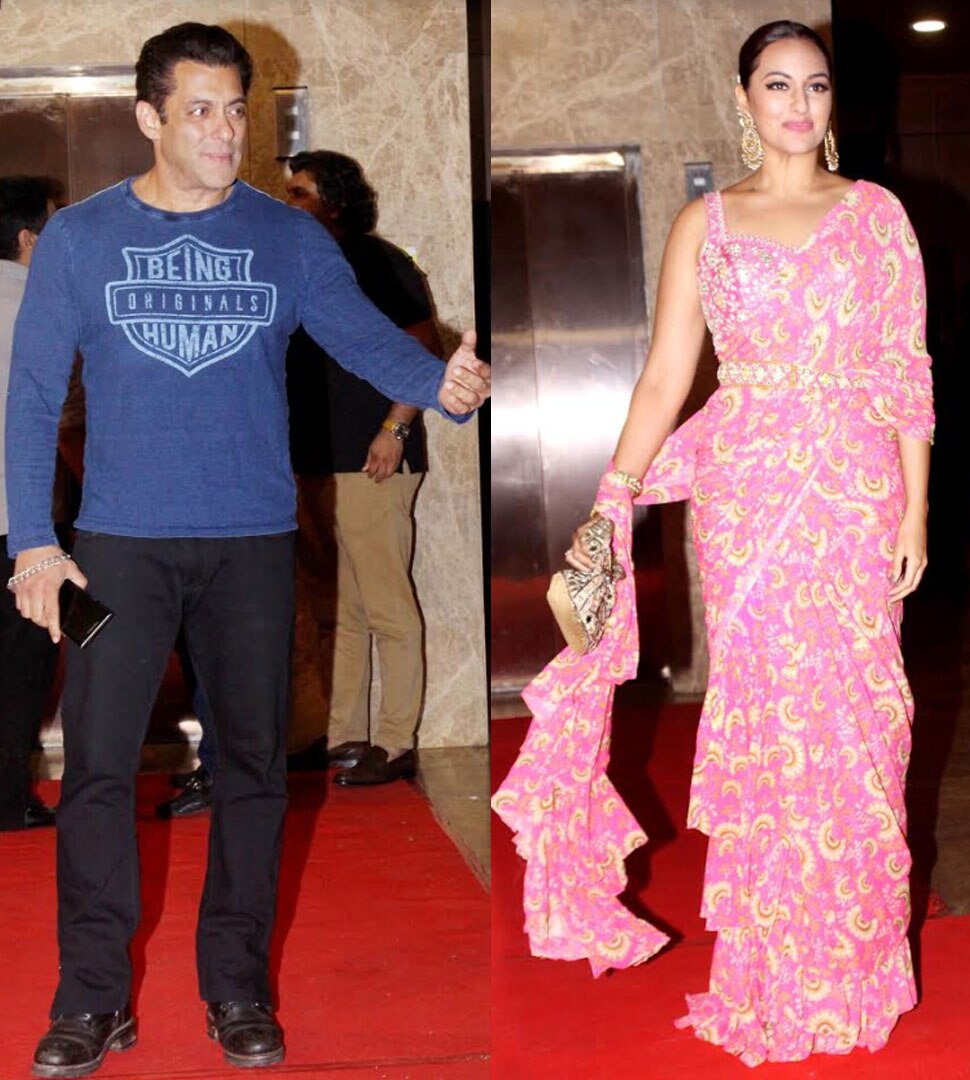 Salman Khan And Sonakshi Sinha