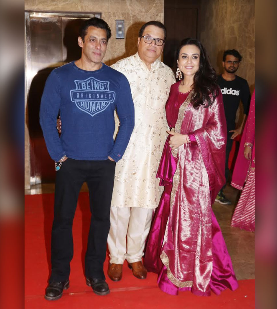 सलमान खान और रमेश तौरानी Salman With Ramesh Taurani