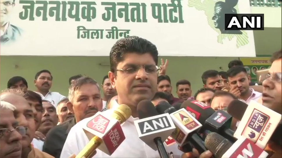 हरियाणा में JJP बनी किंग मेकर, दुष्यंत चौटाला बोले, 'सत्ता की चाबी हमारे हाथ में'