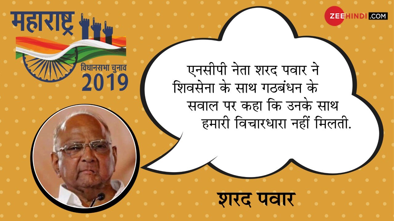 शरद पवार assembly election 2019