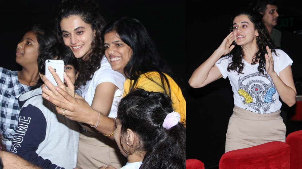 मुंबई के सीटी मॉल में पहुंची तापसी Taapsee pannu