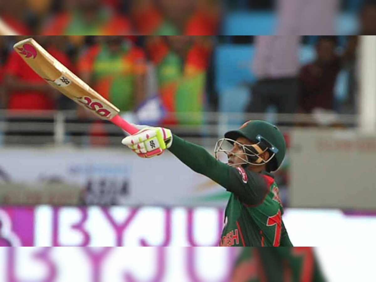 बांग्लादेश की ओर से मुशफिकुर रहीम ने सबसे अधिक 60 रन बनाए. वे अंत तक आउट नहीं हुए. (फोटो: IANS)