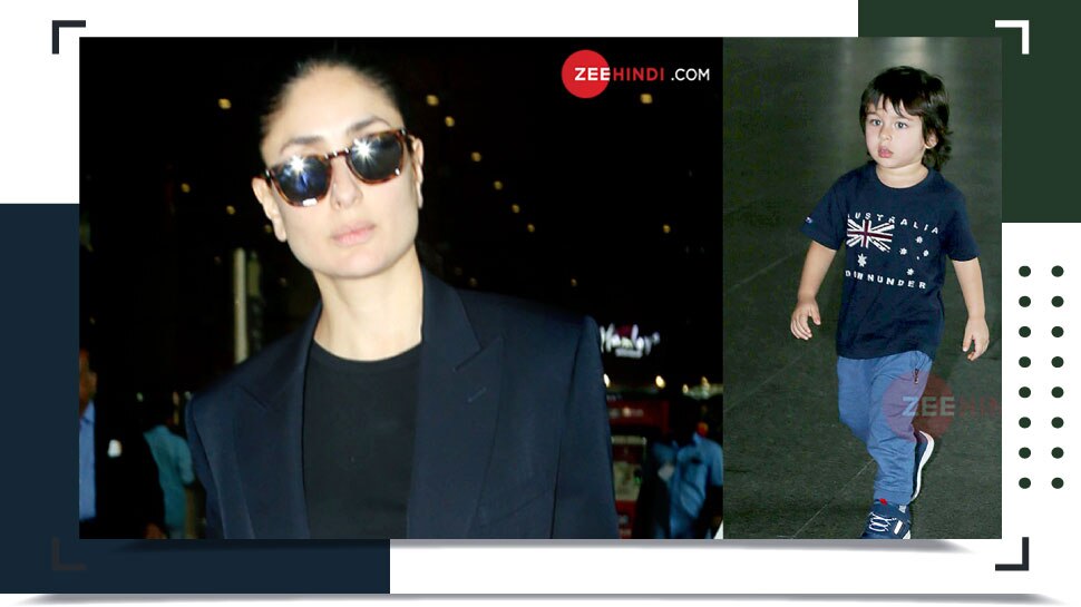 अंग्रेजी मीडियम में Kareena Kapoor Khan With Taimur Ali Khan