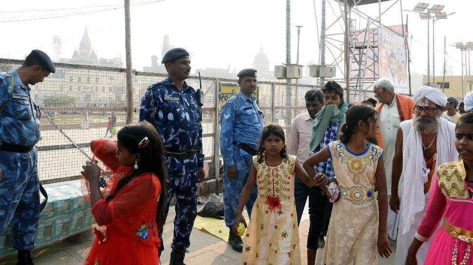 अयोध्या केस: परिंदा भी नहीं मार सकता पर! आसमान से जमीन तक चप्पे-चप्पे पर नजर