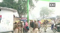 तस्वीरों में देखिए UP की सुरक्षा का हाल, चप्पे-चप्पे पर पुलिस है तैनात