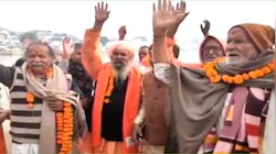 अजमेर: पुष्कर धार्मिक मेले में शाही स्नान आज, गाजे-बाजे के साथ निकाली गई शोभायात्रा