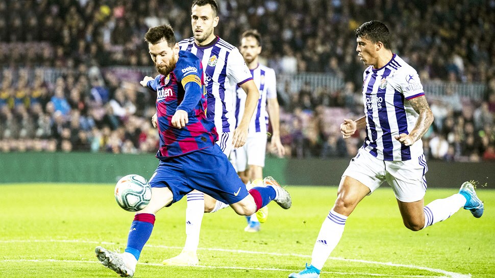 La Liga: मेसी ने बराबर किया रोनाल्डो का रिकॉर्ड, बार्सिलोना को हैट्रिक लगाकर दिलाई जीत