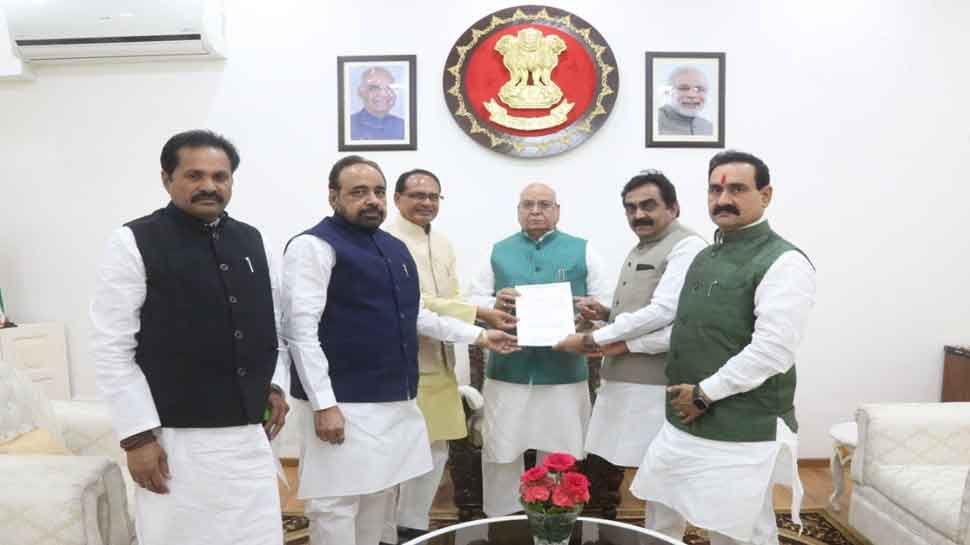 प्रहलाद लोधी की विधायकी बहाल करने को लेकर राज्यपाल से मिले BJP नेता, कही ये बात