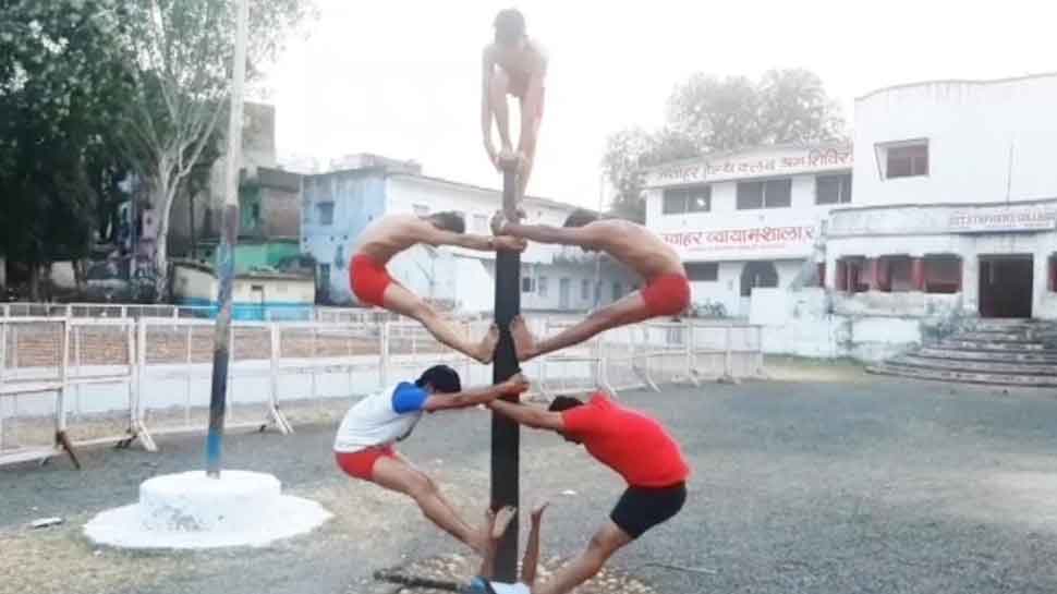 बच्चों को मलखंभ और कुश्ती के प्रति करते हैं जागरुक Make children aware of Malkhamb and wrestling