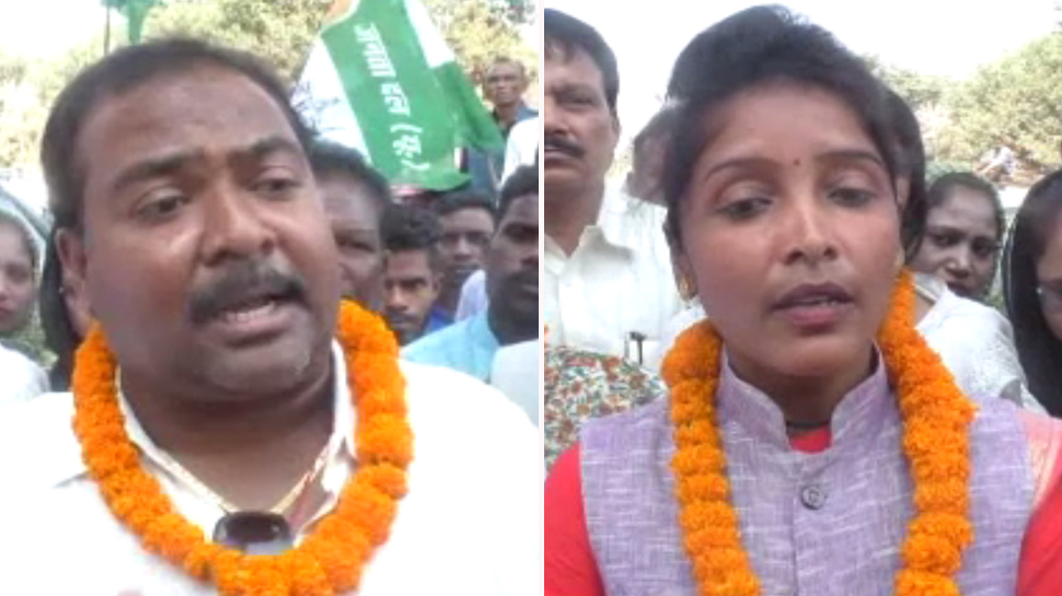 Jharkhand Elections: JDU में शामिल हुए कांग्रेस-BJP के बागी नेता, दोनों को बनाया उम्मीदवार Jharkhand Elections: JDU में शामिल हुए कांग्रेस-BJP के बागी नेता, दोनों को बनाया उम्मीदवार