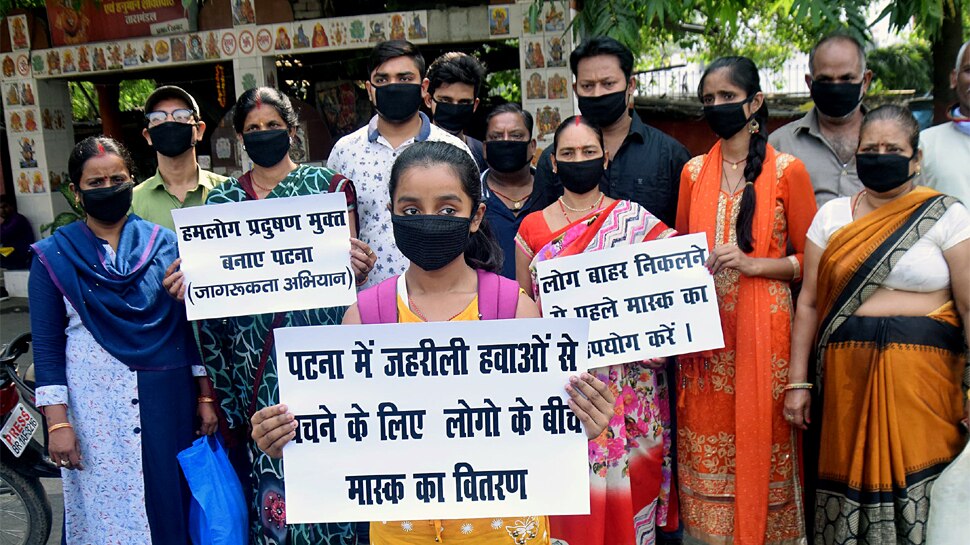 बिहार: पटना में वायु प्रदूषण का स्तर बेहद खराब, AQI के आंकड़ों ने बढ़ाई डॉक्टरों चिंता