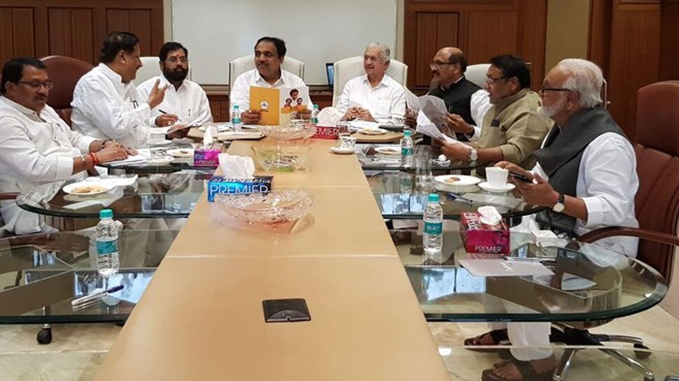 महाराष्ट्र: शिवसेना, कांग्रेस-एनसीपी की बैठक में बनी कमेटी, तैयार करेंगे न्यूनतम साझा कार्यक्रम