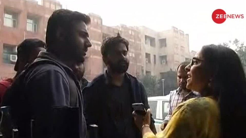 JNU कैंपस में Zee News की टीम के साथ हुए बुरे बर्ताव की ABVP ने की निंदा