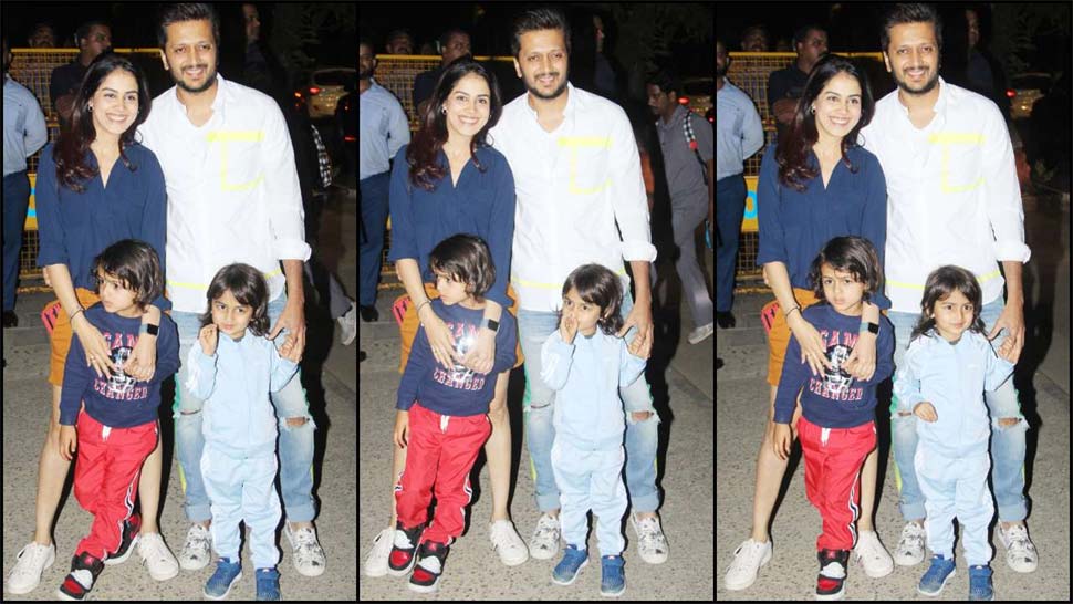 रितेश देशमुख और जेनेलिया देशमुख Aaradhya Birthday