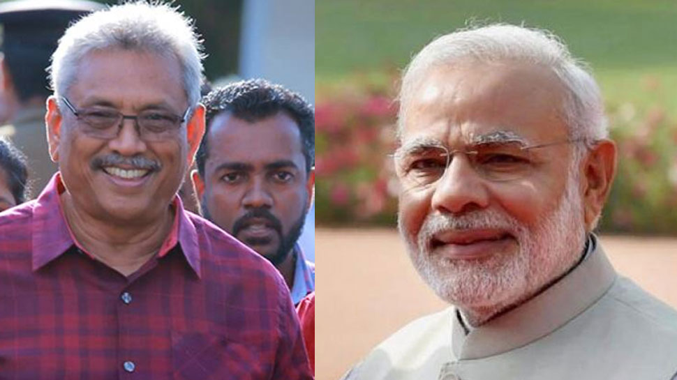 प्रधानमंत्री मोदी ने गोतबया राजपक्षे को श्रीलंका के राष्ट्रपति चुने जाने पर दी बधाई