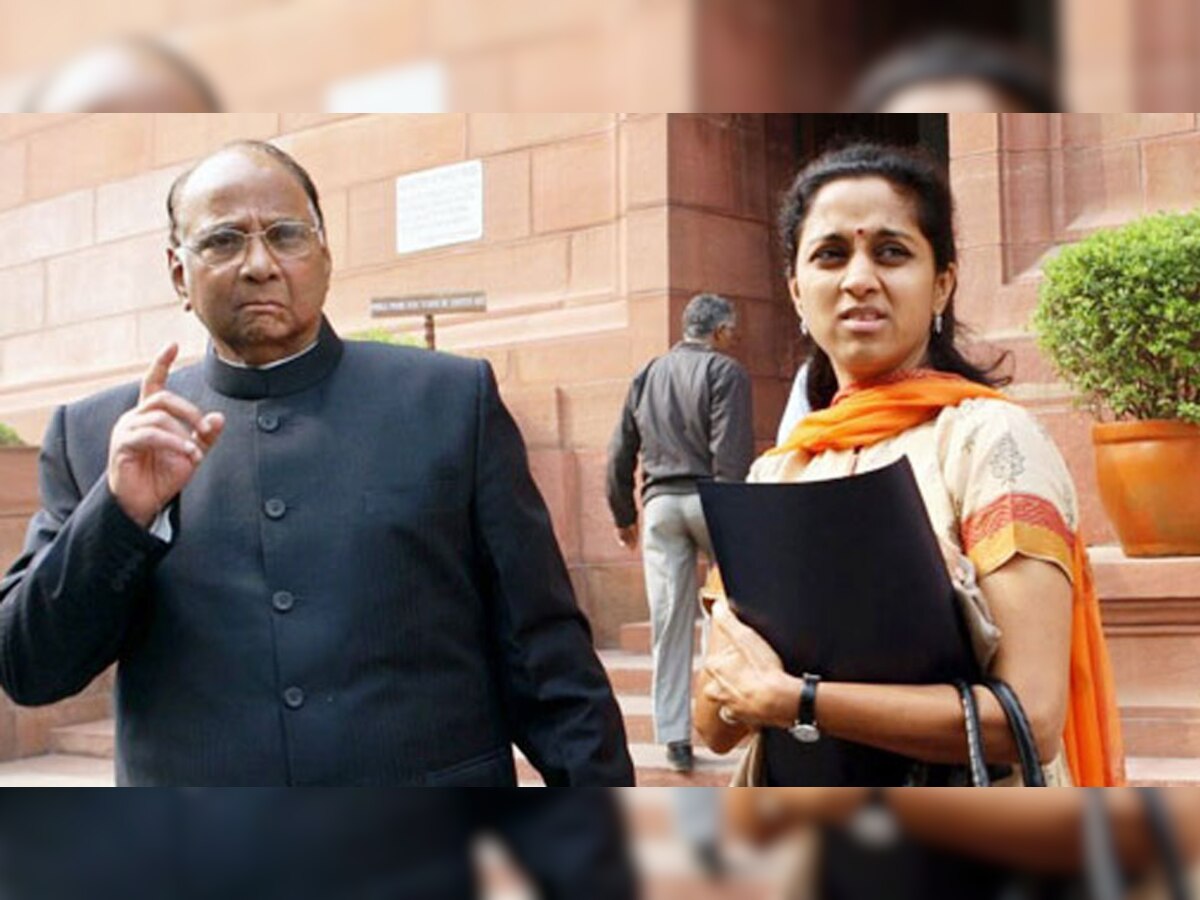 संसद भवन के पिछले दरवाजे से निकले शरद पवार, महाराष्ट्र में सरकार को लेकर सस्पेंस बरकरार