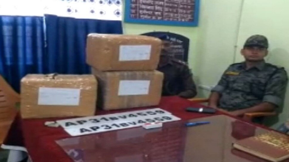 हजारीबाग: पुलिस ने बरामद किया 25 लाख का गांजा, चेकिंग के दौरान मिली कामयाबी