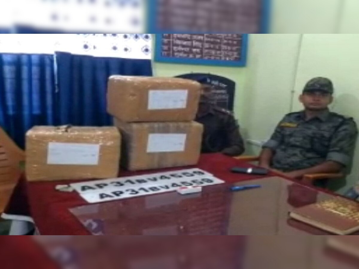 पुलिस ने जांच के दौरान 125 किलो गांजा बरामद किया.