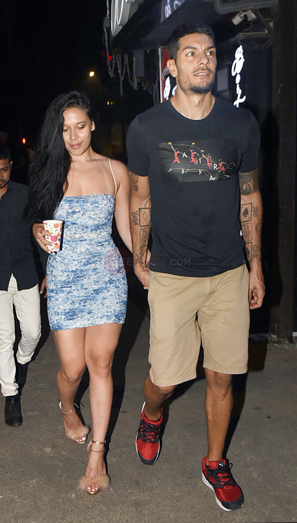 फिटनेस वीडियोज Krishna Shroff and krystle D'Souza Ashish Chaudhari etc snapped at bastian
