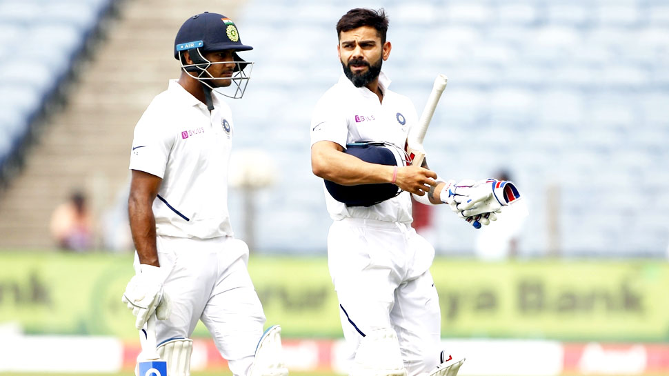 INDvsBAN 2nd test: बांग्लादेश 106 पर सिमटा; पुजारा-कोहली की फिफ्टी, भारत को 68 रन की बढ़त