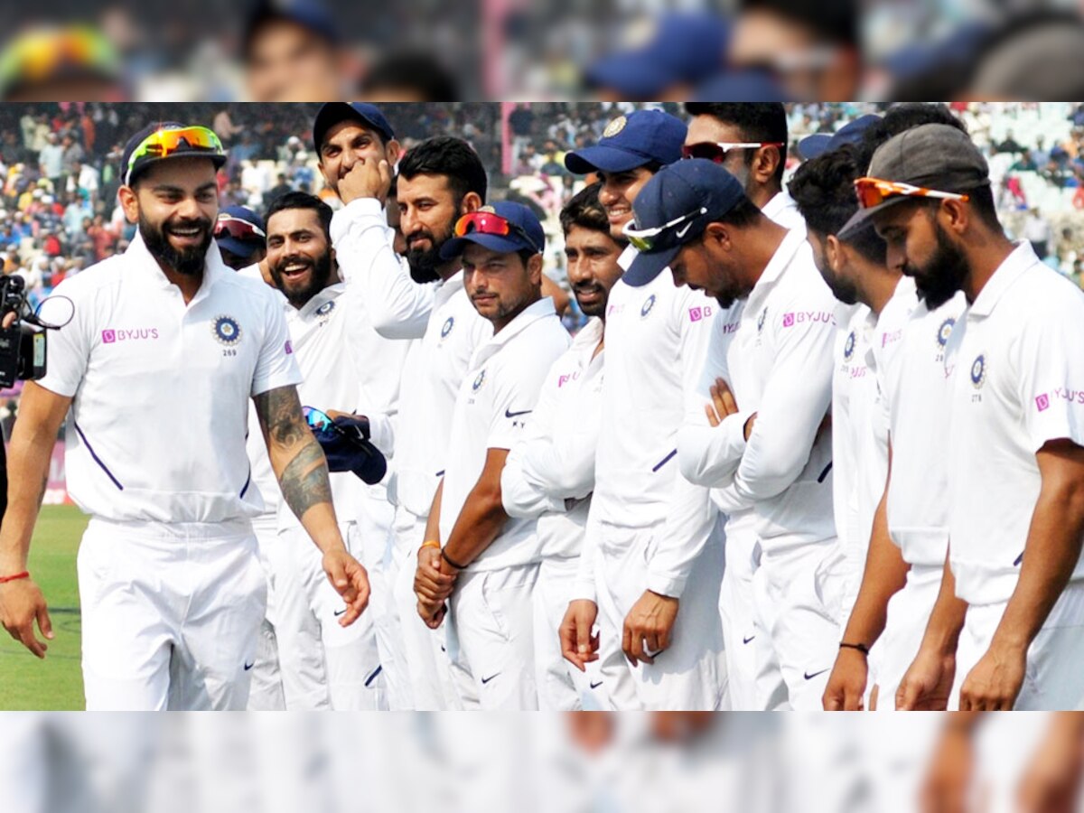 विराट कोहली टेस्ट क्रिकेट में सबसे तेजी से 5000 रन बनाने वाले कप्तान बन गए हैं. (फोटो: IANS)