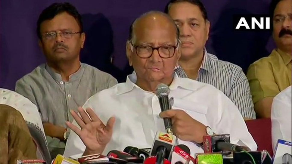 नाराज शरद पवार ने ज्वॉइन्ट प्रेस कॉन्फ्रेंस में NCP के 'बागी विधायकों' को दी ये बड़ी चेतावनी