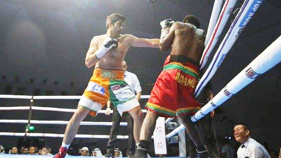 Pro Boxing: विजेंदर की लगातार 12वीं जीत, 2 बार के कॉमनवेल्थ चैंपियन को किया ढेर