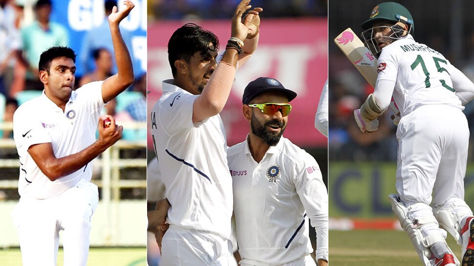 INDvsBAN 2nd Test: कोहली की सेंचुरी, इशांत का चौका, ‘अनलकी’ अश्विन और DRS