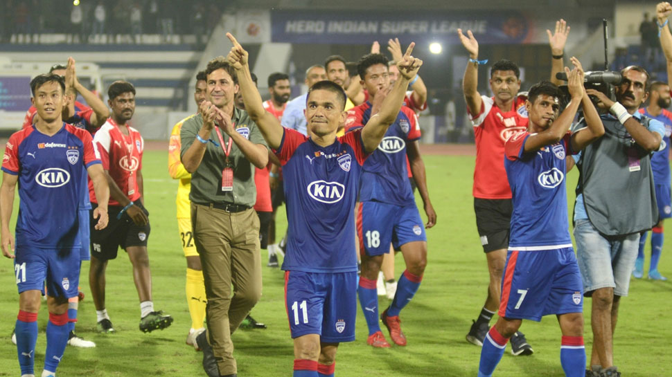 ISL-6: सुनील छेत्री के इकलौते गोल से बेंगलुरू जीती, दूसरे स्थान पर पहुंची टीम