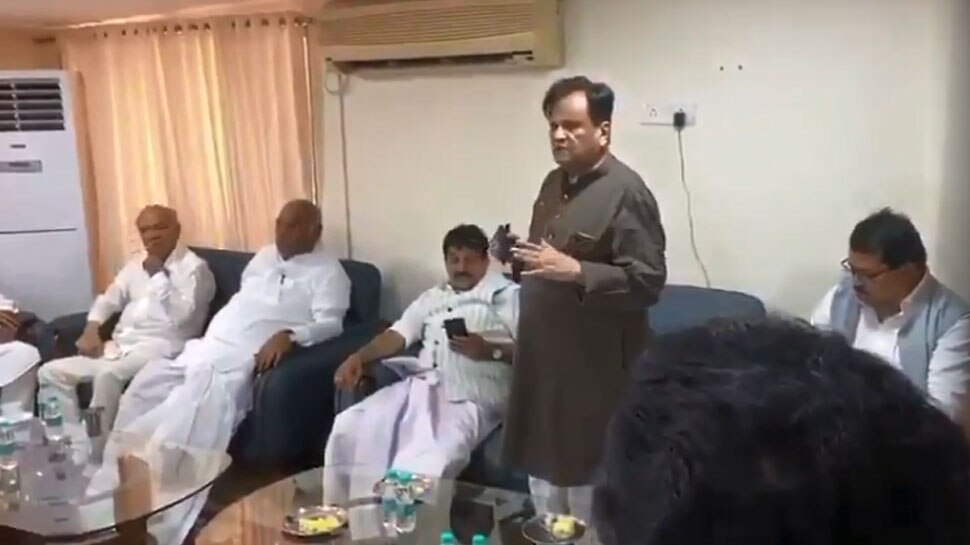कांग्रेस विधायकों से अहमद पटेल बोले- BJP ने हमें चैंलेंज दिया, उसे मात देना जरूरी है