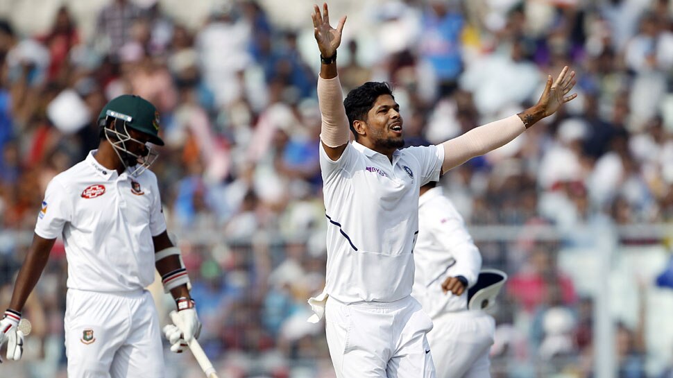 तीसरे दिन उमेश ने जल्दी समेटी पारी umesh 5 wickets