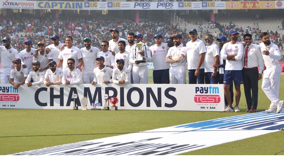 टीम इंडिया टॉप पर Team India on Top