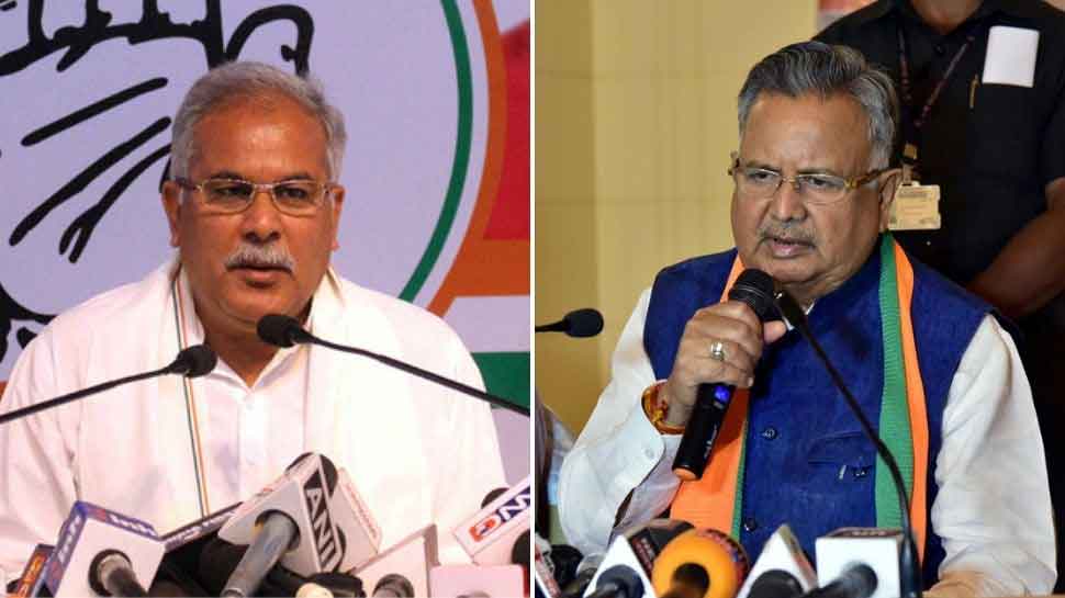 धान खरीदी को लेकर मुख्यमंत्री भूपेश बघेल और पूर्व CM रमन सिंह में छिड़ी ट्विटर वॉर
