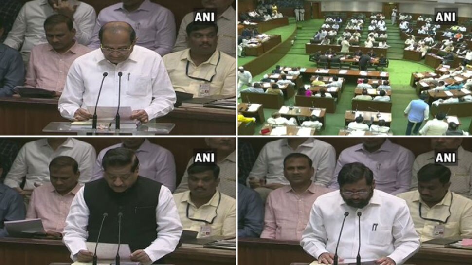 महाराष्ट्र LIVE: विधानसभा में विधायकों का शपथग्रहण जारी, अजित पवार, अशोक चव्हाण ने ली शपथ