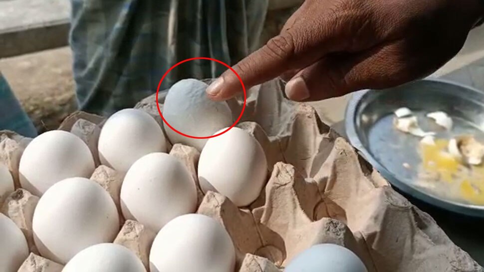 पश्चिम बंगाल: 24 परगना जिले की दुकान में बिक रहा था नकली अंडा