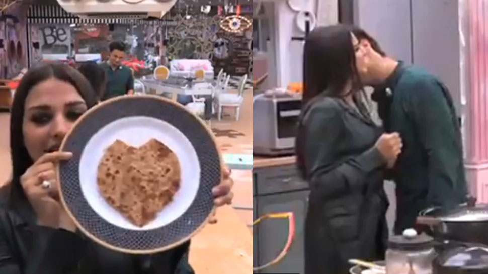 VIDEO: Bigg Boss के घर जाकर बॉयफ्रेंड को भूलीं हिमांशी खुराना! आसिम को किया KISS VIDEO: Bigg Boss के घर जाकर बॉयफ्रेंड को भूलीं हिमांशी खुराना! आसिम को किया KISS