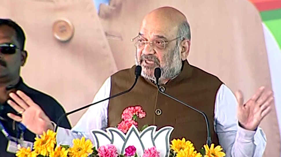 चतरा में गरजे अमित शाह, बोले- 'झारखंड में नक्सलियों का कर दिया गया सफाया'