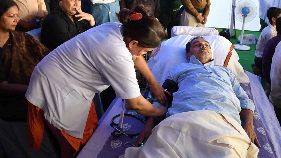 उपेंद्र कुशवाहा के अनशन का आज चौथा दिन, BJP अध्यक्ष ने लगाया नाटक करने का आरोप