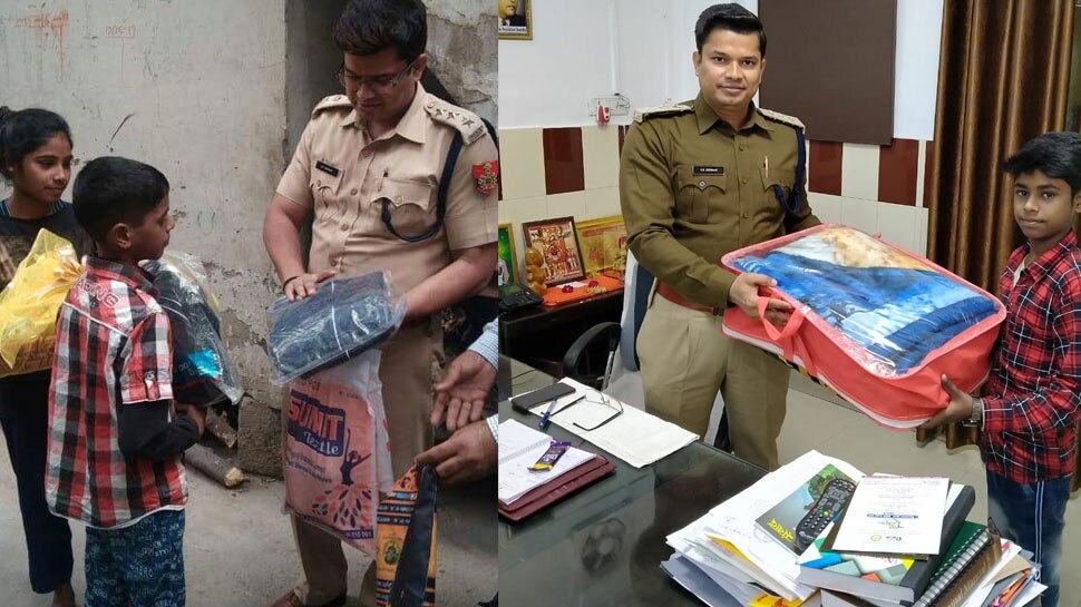 अनाथ भाई-बहन को मिला पुलिस 'अंकल' का सहारा, फरिश्ता बनकर मदद करने आए ACP