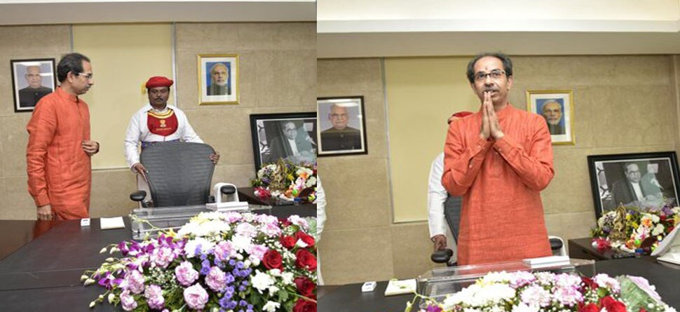 ଏମିତି ଦାୟିତ୍ୱ ଗ୍ରହଣ କଲେ ଉଦ୍ଧବ ଠାକରେ